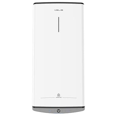 Ariston Velis Dune, Chauffe-Eau Plat Électrique 65L, Chauffe Eau, 15% Économies d'Énergie, Installation France, Multiposition, Eco Evo Fonction, Cuve Titane Émaillée, Protection Antibactérienne AG+