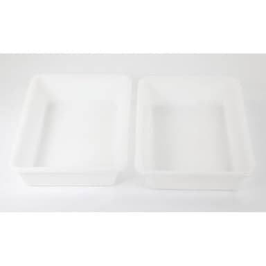 Lot de 2 Bacs de 2 litres pour appareil à Ionophorèse Ionomat