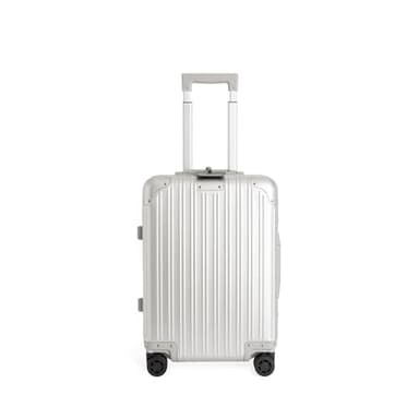 CREATE / Luggage Aluminium/Valise Rigide / 45x25,7x66,5cm / Double Serrure TSA, Roues multidirectionnelles, Organisateur intérieur, étanche, poignée télescopique