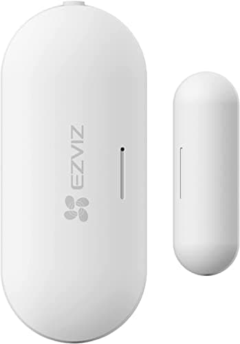 EZVIZ T2C Détecteur d’Ouverture et Fermeture, Détecteurs pour Portes et Fenêtres pour Système d'Alarme Maison sans Fil Connecté EZVIZ, il Faut Utiliser avec Le Centrale EZVIZ A3