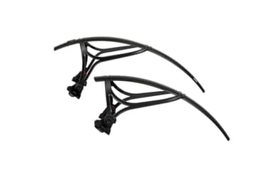 ZEFAL Shield R35 - Set de Garde-Boue pour Vélo de Route - Diamètre 700c / 28" - Garde Boue Velo Route Avant et Arrière - 343 g - Fabriqué en France, Noir