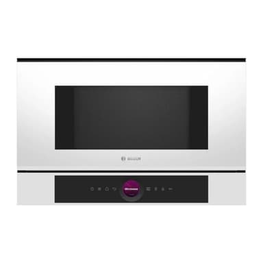 Bosch BFL7221W1, Série 8, Micro-ondes intégrable, 59 x 38 cm, 21 Litres, Blanc