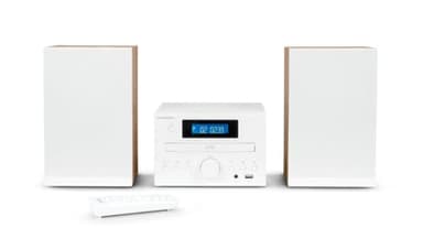 Micro Chaine Bluetooth Radio FM, CD, MP3 USB Blanche Thomson MIC121BT
