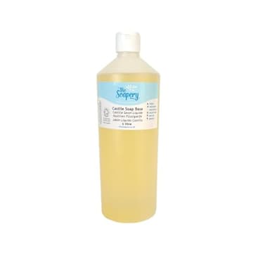 Base de Savon liquide Castile, 1 litre - Biologique, sans sulfates, SLS, SLES et sans paraben