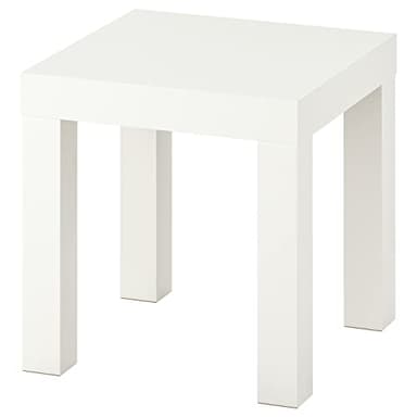 Ikea Table d'appoint LACK blanche 35 x 35 cm, Blanc