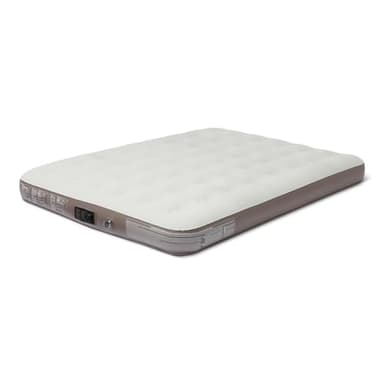 Amazon Basics Matelas Gonflable Électrique - Pompe Intégrée, Lit Gonflable Portable avec Sac de Transport, Queen Size 203x152x25cm