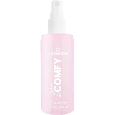 essence feelin' comfy hair & body mist brume pour corps et cheveux, séchage rapide (100ml)