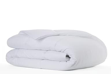 Todocama - Couette en Fibre 3002 Anti-acariens, Automne-Hiver, 300 g/m², Couleur Blanche (Toutes Les Dimensions Disponibles) (pour lit de 60/70-80 x 160 cm)