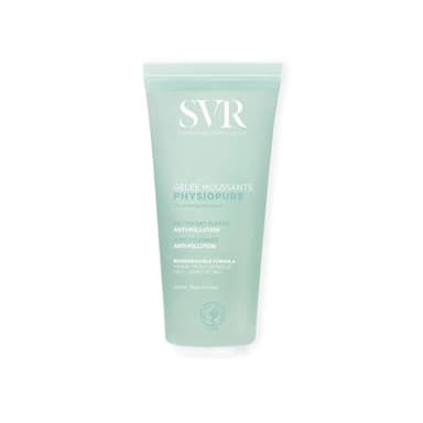 SVR - Physiopure Gelée Moussante - Gamme Physiopure – Nettoyant pureté anti-pollution – Pour tous types de peaux, même sensibles – Magnésium oxygénant, tensioactifs doux – 200 ml