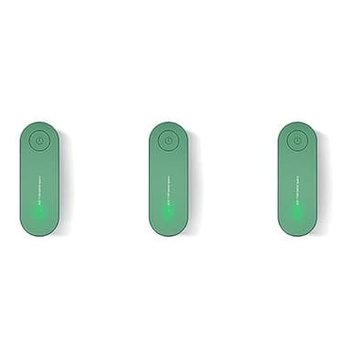 Reinscer Lot de 3 tétines anti-acariens à ultrasons, ultra absorbantes et anti-acariens, prise européenne