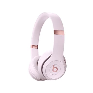 Beats Solo 4 – Casque Supra-auriculaire sans Fil Bluetooth, Apple et Android Compatible, 50 Heures d’autonomie - Rose pâle