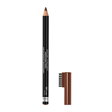Rimmel - Crayon à Sourcils Professional - Résultat Naturel - Application Précise - 001 Dark Brown - 1,4gr