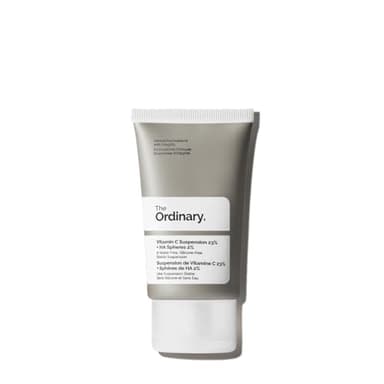The Ordinary Suspension de Vitamine C 23% + Sphères d'Acide Hyaluronique 2%, Sérum illuminant à l'acide L-ascorbique pur, 30 ml