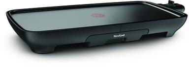 Tefal CB501812 Plancha Malaga Plaque Anti-Adhésive XL 6 Ã€ 8 Personnes Cuisson Sans Ajout De Matière Grasse Tous Types D'Aliments 2000W Noir