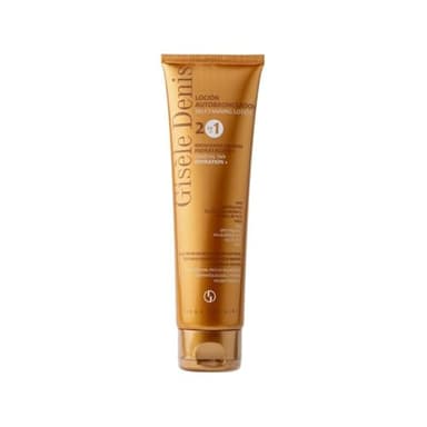 GISÈLE DENIS - Lait Corps Autobronzant 150 ml, Lait Corps 2 en 1, Bronzage Progressif, Autobronzant Corps, avec DHA, Érythrulose, Acide Hyaluronique et Arginine, Formule Vegan