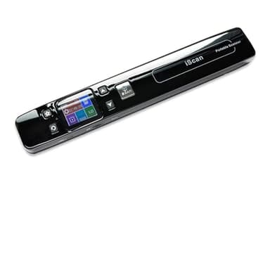 EDEDE Scanner de Documents, Mini Scanner Portable de Documents et d'images A4, Scanner Portable Haute Vitesse 1050 DPI JPG/PDF for Usage Scolaire et Professionnel(Zwart)