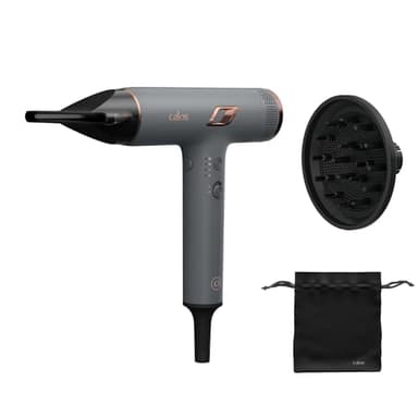 Calor Nano Sèche-cheveux, Moteur digital haute vitesse, Flux d'air 266km/h max, Design ultra-compact, HY8120C0