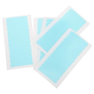 Gogogmee Bandes Adhésives Double Face Pu pour Perruques en Dentelle, Maintien Puissant Trace, 5 Feuilles, Ruban Adhésif pour Cuir Chevelu, Fixation Extensions de Cheveux, Usage