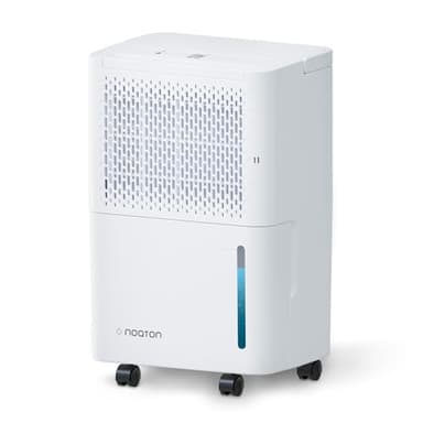 Noaton® DF 4110 Déshumidificateur d'Air, Electrique 11,5L/24H, Drainage Continu, Silencieux, Avec Minuterie 24H, Capteur d'humidité Auto, Arrêt automatique, Pour 35m², Pour Salles de Bain, Chambres