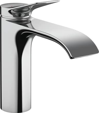 hansgrohe Vivenis Mitigeur de lavabo 110 sans tirette ni vidage, chromé, 75022000