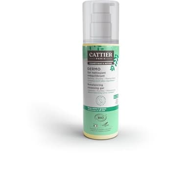 Cattier Dermo Gel Nettoyant Rééquilibrant Peaux mixtes à grasses 200ml