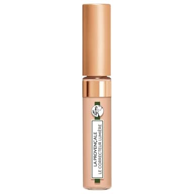 La Provençale - Le Correcteur Lumière - Anti-Cernes - 97% d'ingrédients d'origine naturelle - Couvrance Moyenne - Tous Types de Peaux - Huile d'Olive Bio AOP Provence -Teinte : 02 Moyen Clair - 7,5 ml