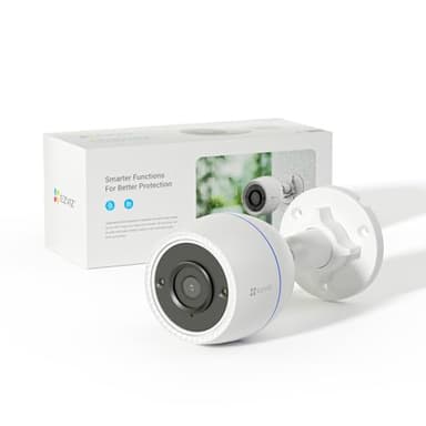 EZVIZ C3TN 1080P Camera Surveillance WiFi Exterieure, Camera Exterieur WiFi 2.4Ghz avec 30m Vision Nocturne, IP67 étanche, Détection de Mouvement, Camera de Surveillance Compatible avec Alexa H.265