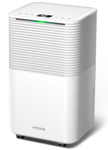 Déshumidificateur 12 l/24 h, contrôle tactile, écran 3 couleurs et minuterie 24 h, déshumidificateur électrique idéal pour votre appartement et séchage rapide de votre linge, salle de bain, cave