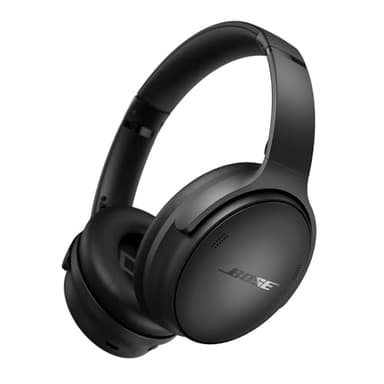 Bose QuietComfort Headphones, Casque sans fil immersif à réduction de bruit, Casque supra-aural Bluetooth avec micro intégré d’une autonomie allant jusqu’à 24 heures, Noir