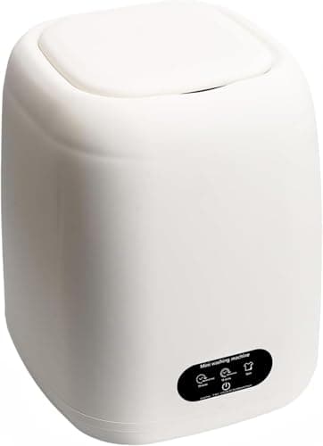 Mini machine à laver portable, 9 l, avec essoreuse, écran tactile LCD, machine de lavage portable pour camping-car (lavage : < 60 dB) [Classe énergétique A]