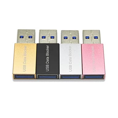 Reinscer Lot de 4 bloqueurs de données USB - Adaptateur de prévention - Bloqueur de données pour bloquer la synchronisation des données