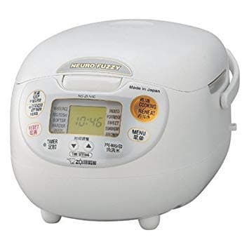 Zojirushi En dehors du Japon (5gou cuisinier) Micro Rice Cooker NS-ZLH10 WZ (Par locale AC220-230V)