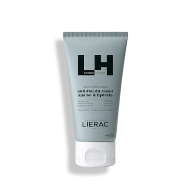 Lierac - Lierac Homme - Baume Après Rasage 75ml - Hygiene Visage - Anti-feu du rasoir - Apaise - Hydrate - 96% d’ingrédients d’origine naturelle