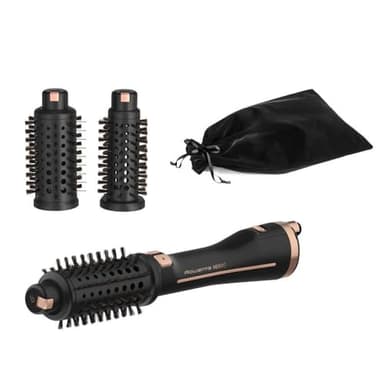 Rowenta Ultimate Experience CF9625 Brosse soufflante à air chaud à chaleur Noir Bronze 750 W