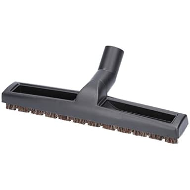 McFilter I Suceur universel 32/35mm pour sols durs Suceur aspirateur 360 mm extra large compatible avec Siemens, Bosch, Miele, 2 roues, crin de cheval doux