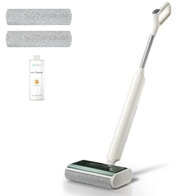 Lefant LS100 Aspirateur Laveur, Aspirateur Balai sans Fil, 2,65 kg Léger et Puissant, Eau et Poussière pour Sols Durs, Design Plat 170°, Autonomie 60 Minutes, Nettoyage des Bords