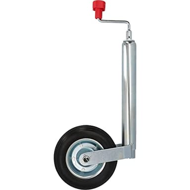 Unitec Cartrend 10372 Roue Jockey avec manivelle 48 mm