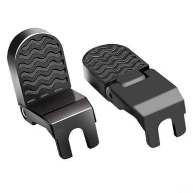 Pédales de repose-pieds arrière pour vélo électrique, pliables pour plus de commodité, alliage d'aluminium léger (M15)
