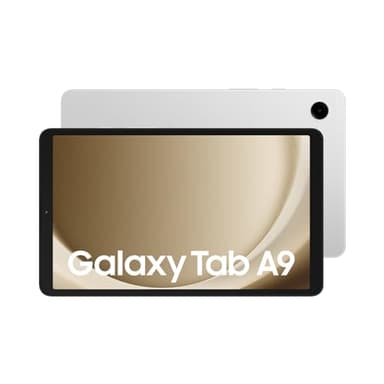 Samsung Galaxy Tab A9, Tablette Android, 4 Go de RAM, 64 Go de Stockage, (Argent, WiFi)
