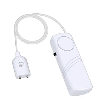 Détecteur d'eau Alarme d'eau Alarme de Niveau d'eau 100db Alarme sirène sonore pour Cuisine Cave Chauffe-Eau Aquarium, réservoir d'eau
