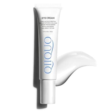 QIIQUO Crème Contour des Yeux - Version Pro 2025, 4% de Niacinamide Réduit les Cernes + Réparation Intensive Triple Céramides + Complexe Multi-Hydratant Atténue les Rides, Sans Parfum, Non Grasse