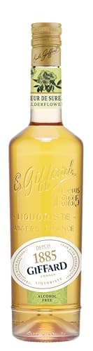GIFFARD - Fleur de Sureau Sans Alcool - Recette Française - Florale et Rafraîchissante - 70 cl