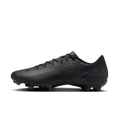 Nike Homme Zoom Vapor 16 Academy FG/MG Soccer Shoe, Black/Black-Deep Jungle, 40 EU