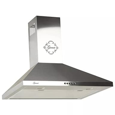 Gurari 147 Inox 50, Hotte aspirante murale 50 cm •1000m³/h•Hotte murale Luxe fabricant Gurari • 3 vitesses •1000m³/h •LED •Recirculation possible