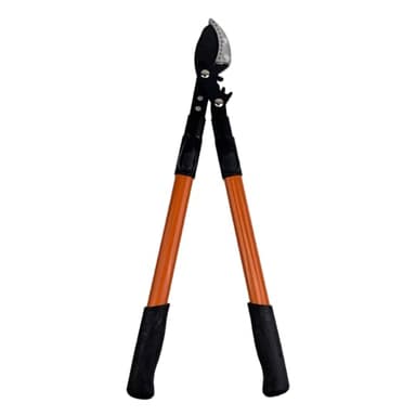 LUMITERRA Coupe Branche Télescopique, 65 cm Sécateur avec Lames Revêtement Antiadhésif en Acier, Sécateur à Crémaillère Cisaille, Robuste Poignée pour la Coupe de Bois Vert, Couper Les Fleurs