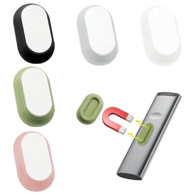 CANIPHA Lot de 5 supports muraux pour télécommande, support telecommande mural pour téléviseur auto-adhésifs range télécommande, support magnétique pour télécommande