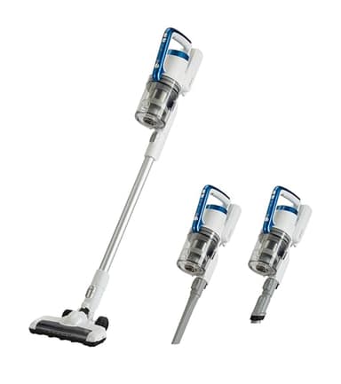 Amazon Basics Aspirateur sans fil 2 en 1 avec moteur BLDC 350W 0.7L Blanc et Bleu