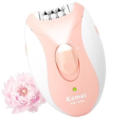 AOGOE Épilateur Électrique Femme, Épilateur Avec Tête Pivotante, rasoir sans fil rechargeable avec 2 vitesses 32 pinces couvertes, pour visage, jambes, bras, aisselles, bikini Pour Épilation Facile