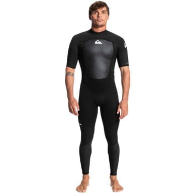 Quiksilver 2/2mm Prologue - Traje de Surf de Primavera Con Manga Corta y Cremallera en la Espalda Para Hombre
