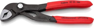 KNIPEX Cobra Pince multiprise, 150 mm, écrous jusqu'à 30 mm, tuyaux jusqu'à 36 mm, réglage fin par bouton pression, autobloquante, serrage, 87 01 150